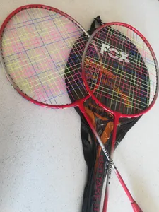 تجریه خرید راکت بدمینتون فاکس مدل Super Power بسته 2 عددی سایز US: 4 1/8 - Euro: 1