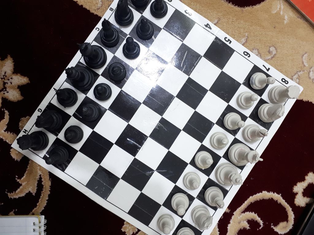 عکس شطرنج مقوایی ارزان
