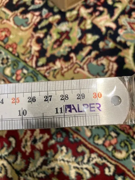 خط کش دلی کد 8463 سایز 30 سانتی متر