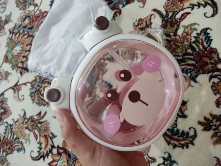 قمقمه مدل خرس طرح سیلیکونی کد 02 گنجایش 0.75 لیتر