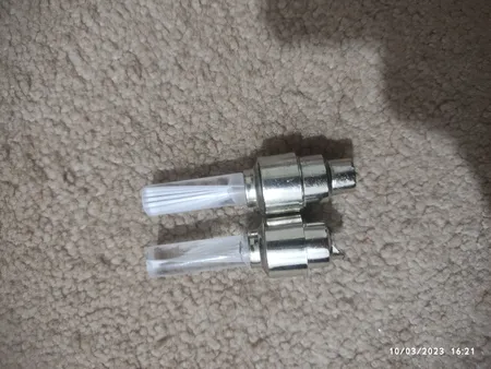 چراغ دوچرخه مدل سروالف مدادی بسته 2 عددی