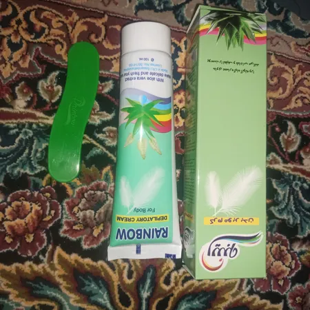 کرم موبر بدن رینبو مدل DEPILATORY CREAM حجم 100 میلی لیتر