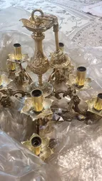 لوستر 10 شعله شاهان تک کد M/6015