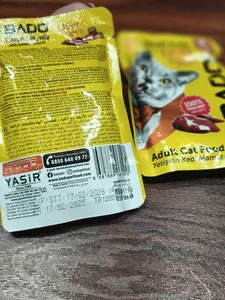 تجریه خرید غذای پوچ گربه بادو مدل جگر وزن 85 گرم