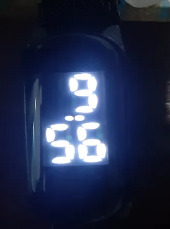 ساعت مچی دیجیتال مدل حصیری مگنتی طرح قلب Mki