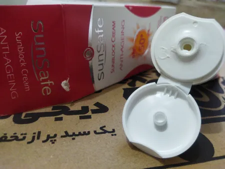 کرم ضدآفتاب و ضدچروک سان‌سیف، حجم 50 میلی‌لیتر