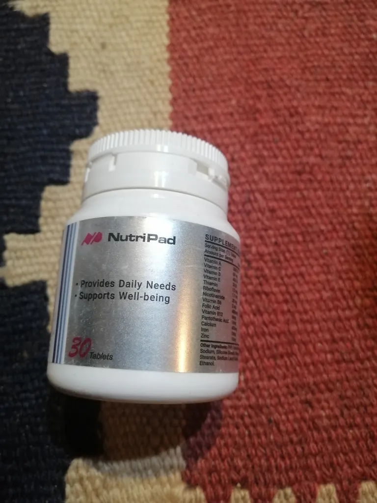 قرص مولتی ویتامین و مواد معدنی نوتری پاد بسته 30 عددی