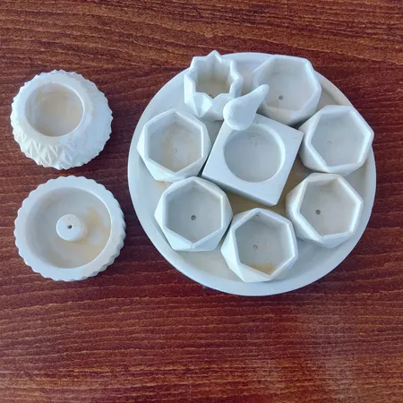 مجموعه ظروف هفت سین 10 پارچه کد 1401 طرح ابروبادی