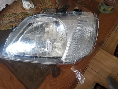 طلق چراغ جلو تندر مدل فابریک مناسب برای ال نود بسته 2 عددی