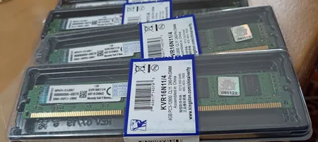رم کامپیوتر کینگستون مدل ValueRAM DDR3 1600MHz CL11 ظرفیت 4 گیگابایت
