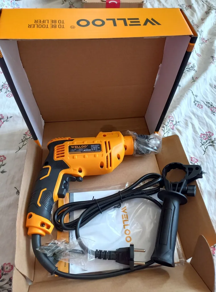 دریل چکشی 13 میلی متری 810 وات وللو مدل 9181O