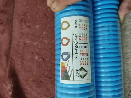 شلنگ فنری مدل Blue15 turk yel طول 15 متر