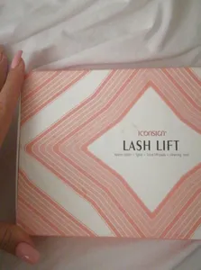 تجریه خرید مجموعه لیفت ابرو و مژه آیکون ساین مدل لش لیفت