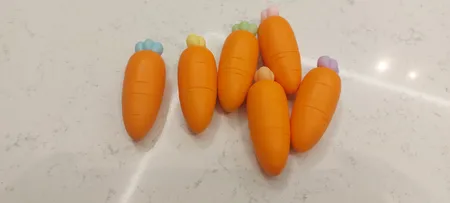 ماژیک علامت گذار مدل هویج کد 809 بسته 6 عددی