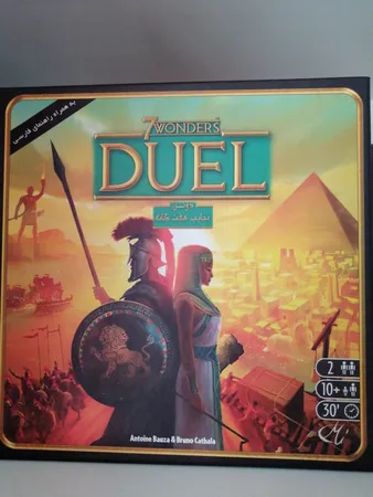 بازی فکری مدل 7wonders duel