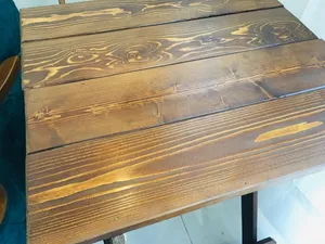 تجریه خرید میز و صندلی ناهارخوری دو نفره دهکده چوبی فلاح مدل تاشو