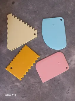 کاردک شیرینی پزی به گز مدل قنادک مجموعه 12 عددی