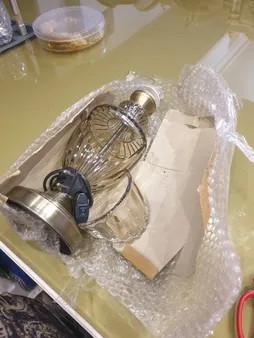 آباژور رومیزی کد 6625