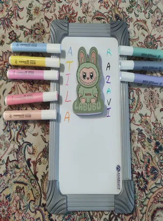 تخته وایت برد مغناطیسی مدل بتا سایز 20x 30 سانتی متر