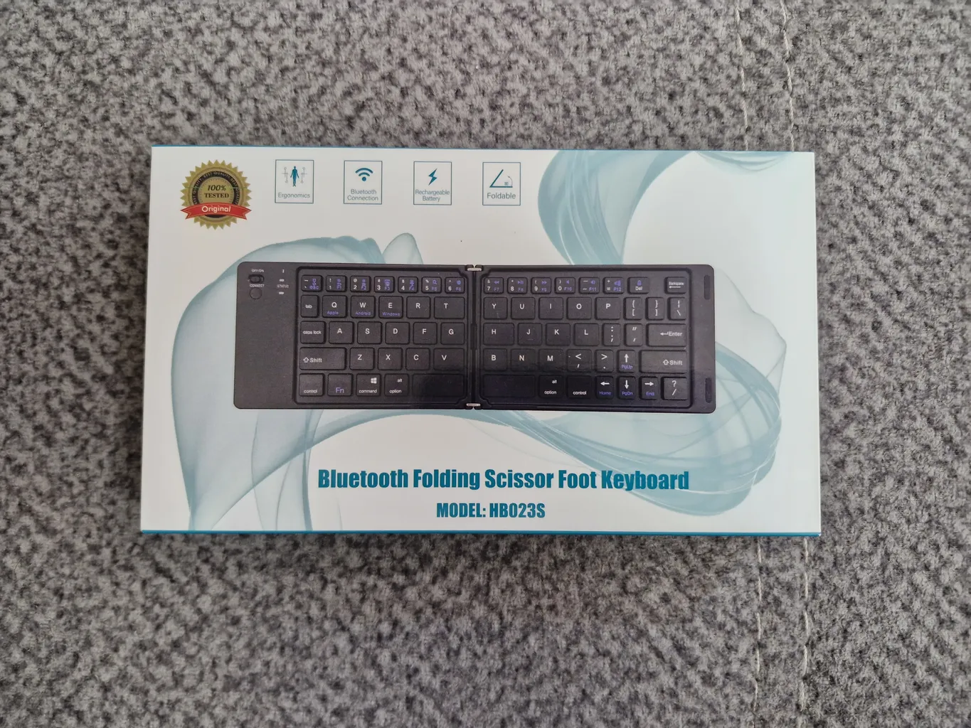 کیبورد مدل تاشو کد HB023S