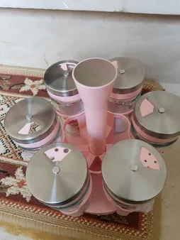 ست جا ادویه کاپریس مدل پارادایس مجموعه 6 عددی