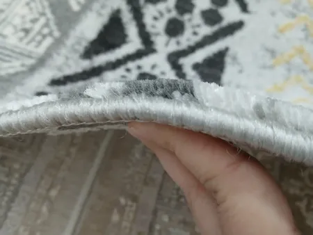 فرش ماشینی دنیای فرش مدل ثمین کد 1506