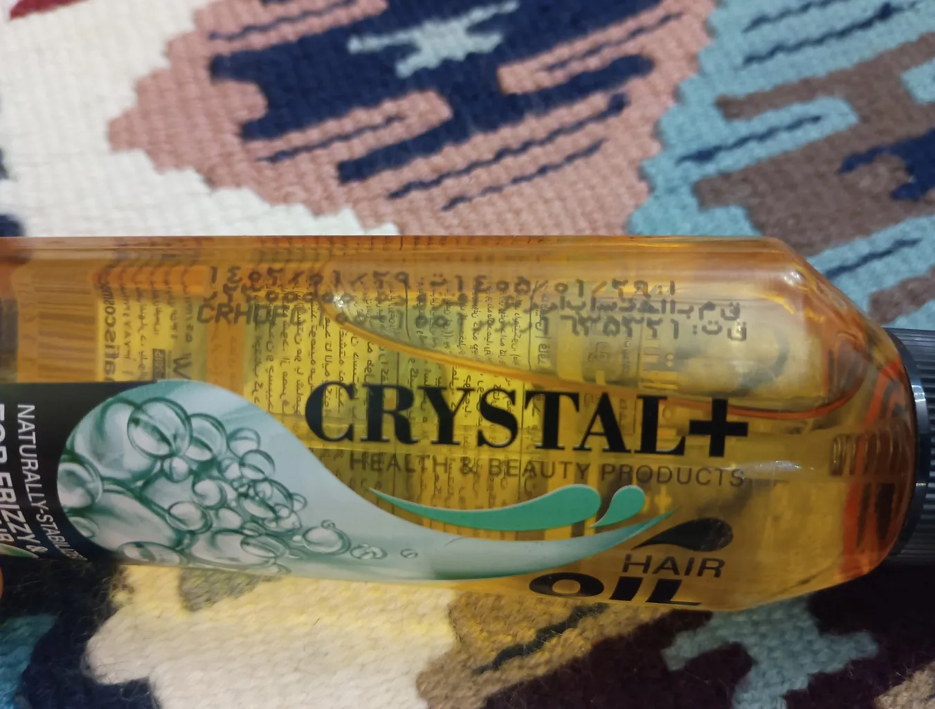 روغن مو کریستال مدل ضد وزی مو  حجم 100 میلی لیتر