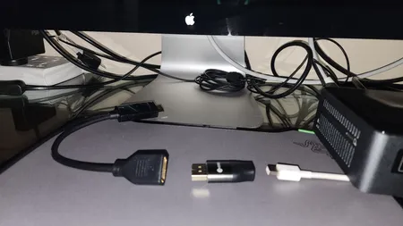 مبدل HDMI به Display-Port مدل 2x4-K