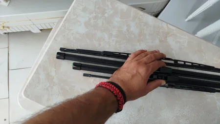 تیغه برف پاکن ساما وایپر بلید مدل فلت مناسب برای کوییک بسته دو عددی