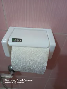 جای دستمال توالت سنی پلاستیک مدل Niyama