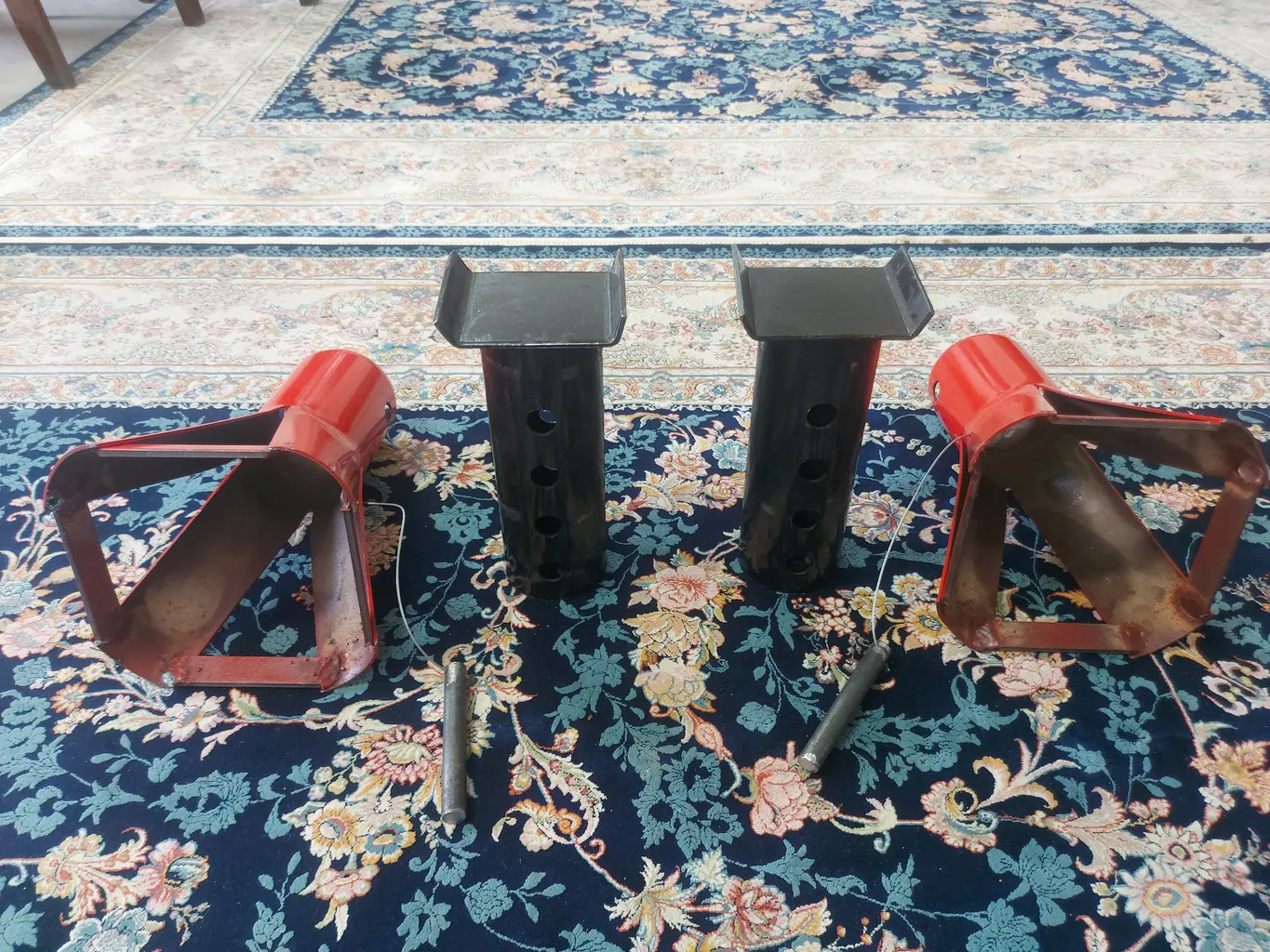 خرک خودرو هیدرو صنعت مدل HIDRO 4 TON ظرفیت 4 تن مجموعه 2 عددی