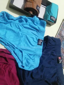 تجریه خرید شورت مردانه پوشاک ناطقیان مدل نخ پنبه کد 01 مجموعه 5 عددی