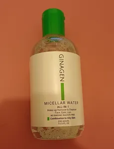 تجریه خرید آب پاک‌کننده آرایش صورت ژیناژن مدل میسلار حجم 200 میلی‌لیتر