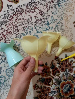 قیف طرح گل مدل AG-001 مجموعه سه عددی