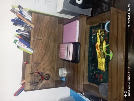 جامدادی رومیزی مدل فروردین طرح گوزن کد 0002