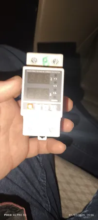 محافظ ولتاژ مدل محافظ ولتاژ و جریان 63 آمپر داپلر DPLS3-63VA