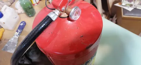 کپسول اتش نشانی پودری دژ 12 کیلوگرمی