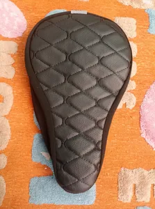 تجریه خرید روکش زین دوچرخه مدل پافر چرمی