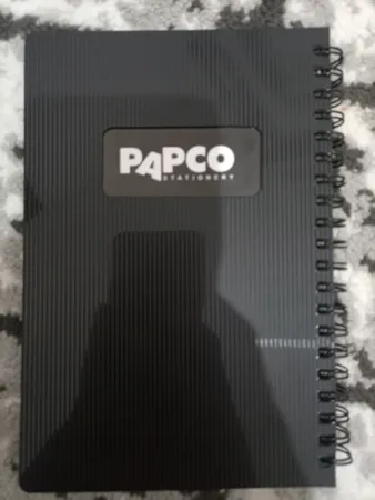 دفترچه یادداشت 100 برگ پاپکو مدل متالیک 1