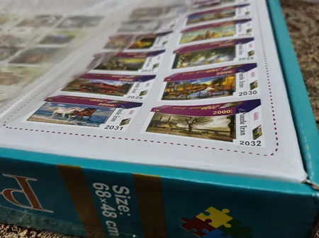 پازل 1000 تکه ایران طرح دهکده زیبا مدل AP-357