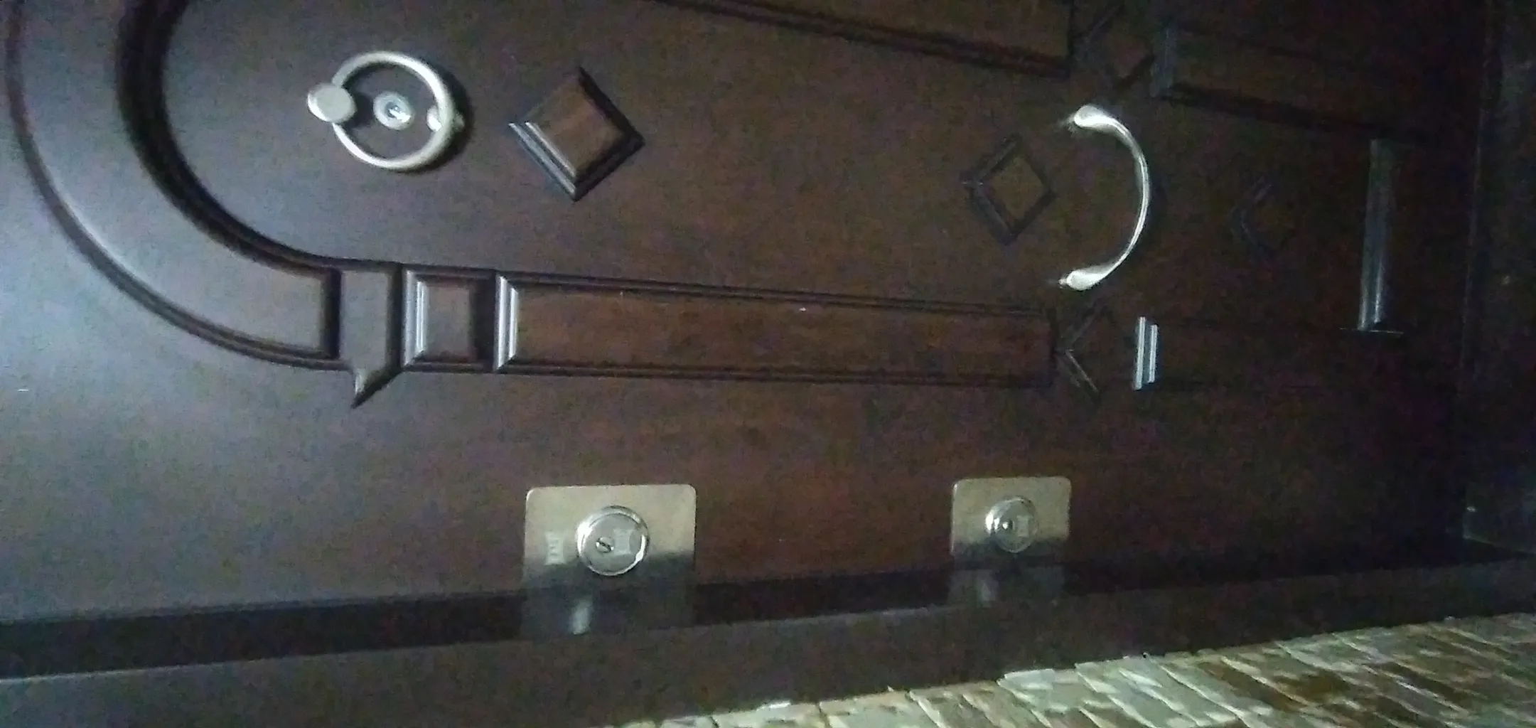 دستگیره در کالی مدل رزت و صفحه نشکن