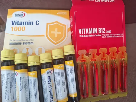 ویال ویتامین ب 12 3000 میلی گرم با طعم پرتقال فورت ای - بسته 10 عددی