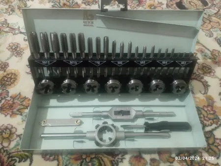 حدیده و قلاویز مدل کوییک کد YP-MT-032 مجموعه 33 عددی