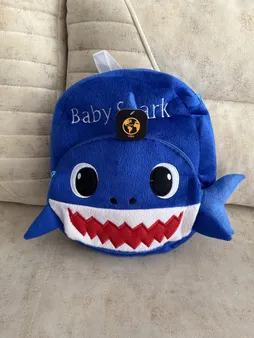 کوله پشتی کودک سیی مدل کوسه کد 1827