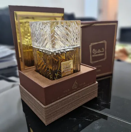 ادو پرفیوم مردانه لطافه مدل خمره قهوه با رایحه گرم و تلخ حجم 100 میلی لیتر