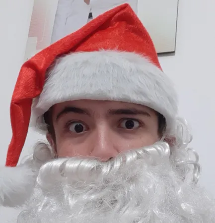 کلاه کریسمس پشمی مدل بابانوئل