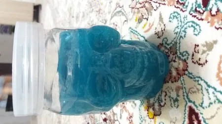 ژل بازی واتر اسلایم تپلی مدل شب تاب اسکلتی