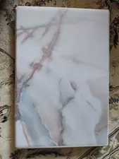 تجریه خرید استیکر لپ تاپ توییجین و موییجین طرح Marble کد 87 مناسب برای لپ تاپ 15.6 اینچ به همراه برچسب حروف فارسی کیبورد