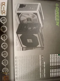 منبع تغذیه کامپیوتر گرین مدل GP580A-EUD