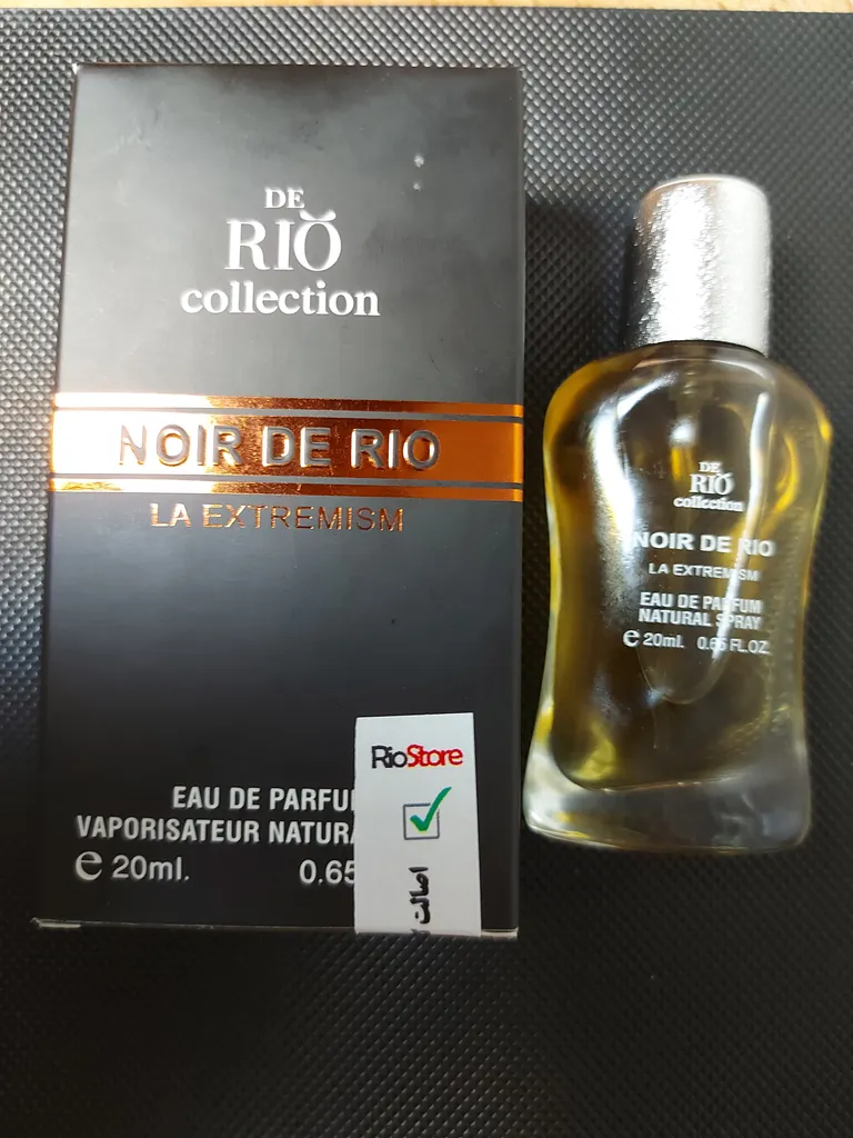 عطر جیبی مردانه ریو کالکشن مدل Rio Noir De Rio La Extremism